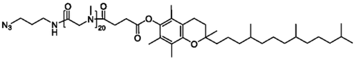 Azide-PSar20-succ-tocophero chemical structure