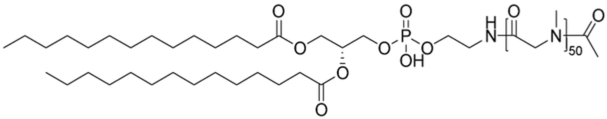 DMPE-PSar50-acetyl chemical structure