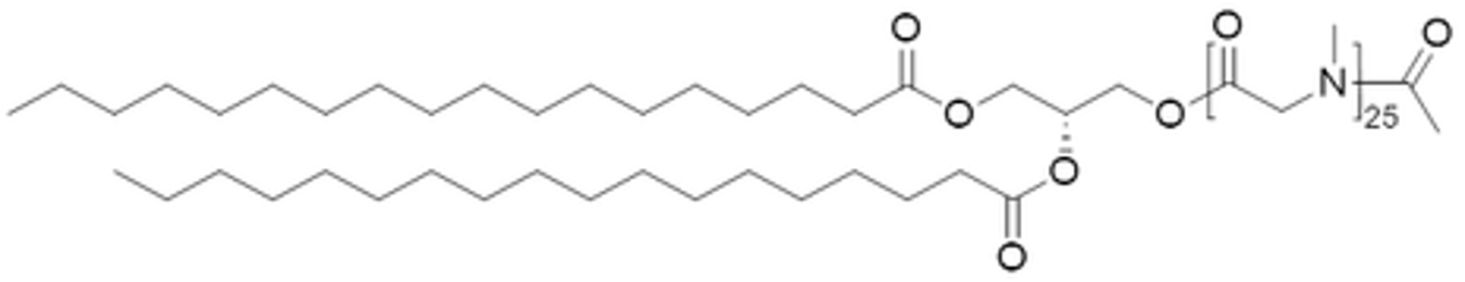 DSG-PSar25-acetyl chemical structure
